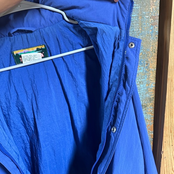 Men’s L.L. Bean Vintage Lined Windbreaker Shell Jacket Large - Picture 10 of 11